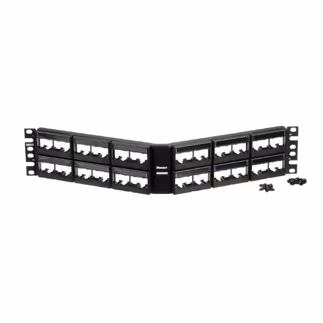 DP246X88TGY Panduit Corp  Patchbay Jack Panels